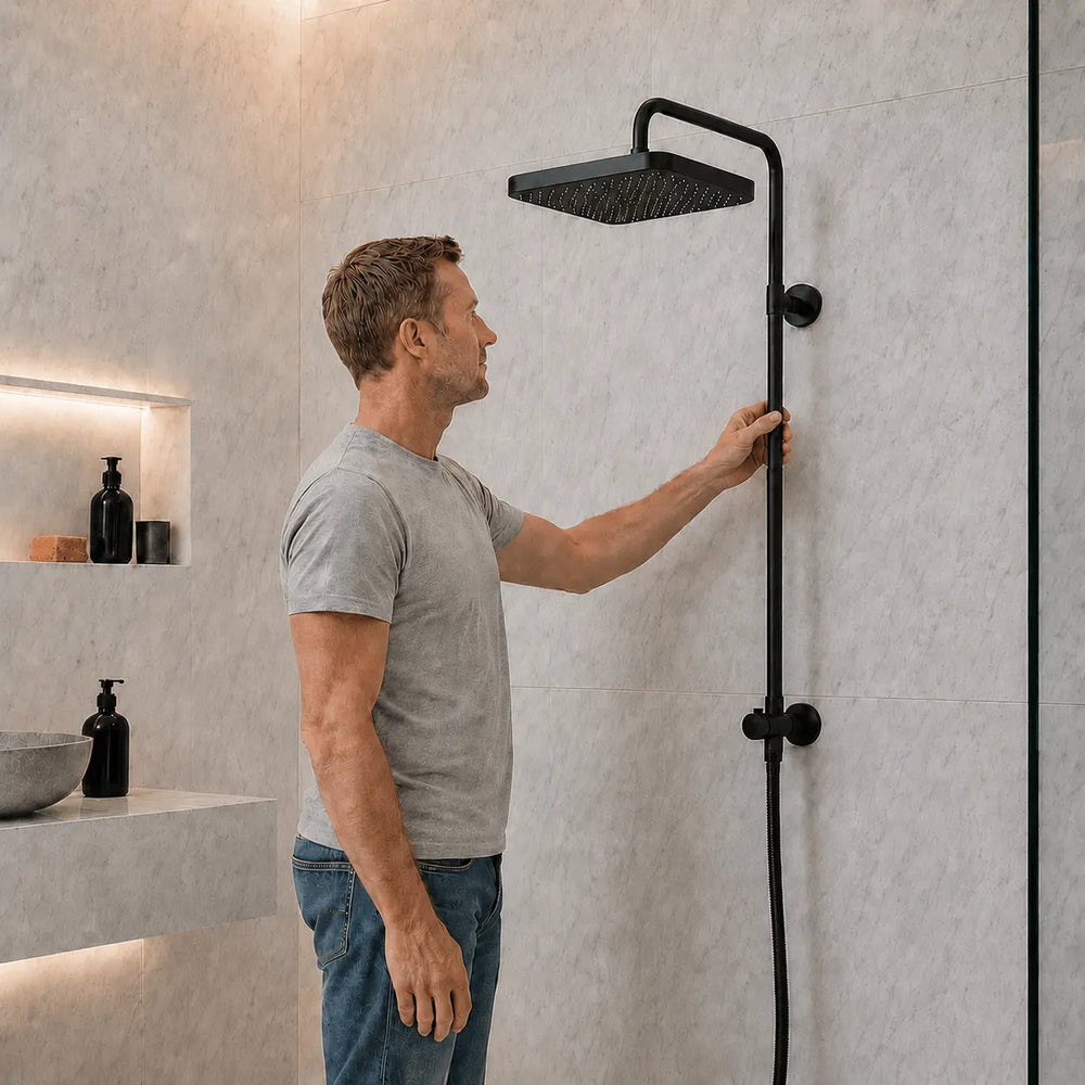 Mount the Shower Rail